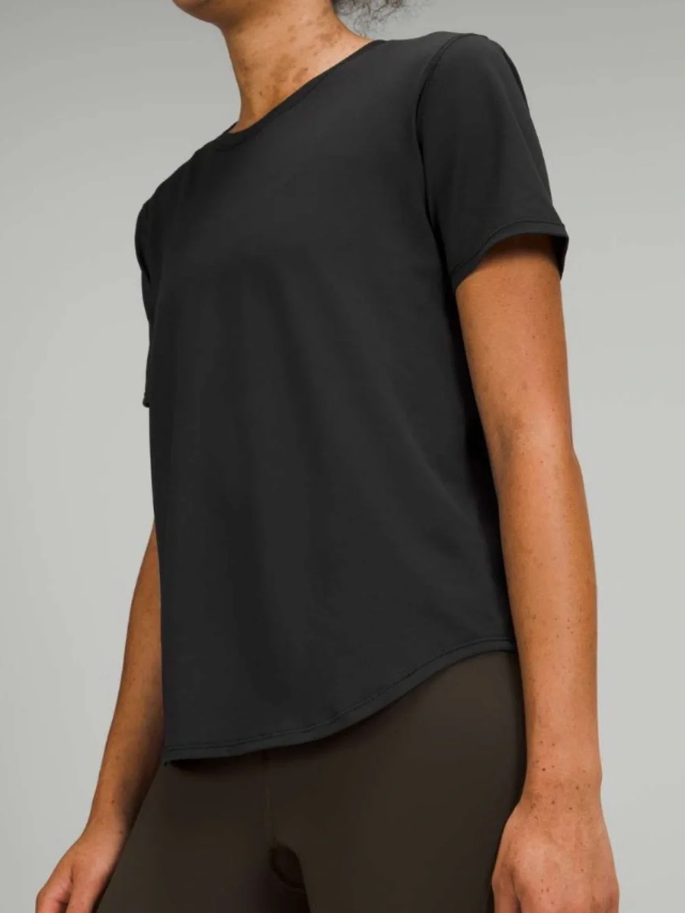 Lululemon High Neck Running and Training T-Shirt